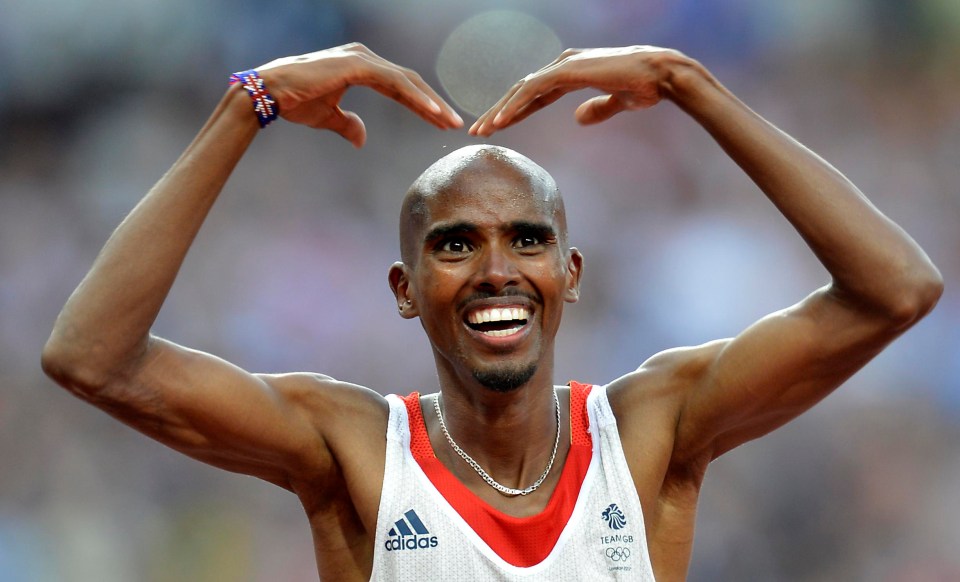 The doll at the Christmas Market depicted Olympic legend Mo Farah in his signature ‘Mo-Bot’ pose