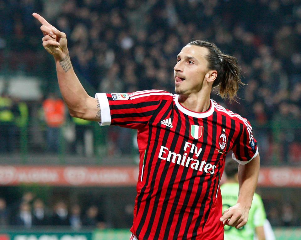  The Swede could on to swap the Nou Camp for AC Milan