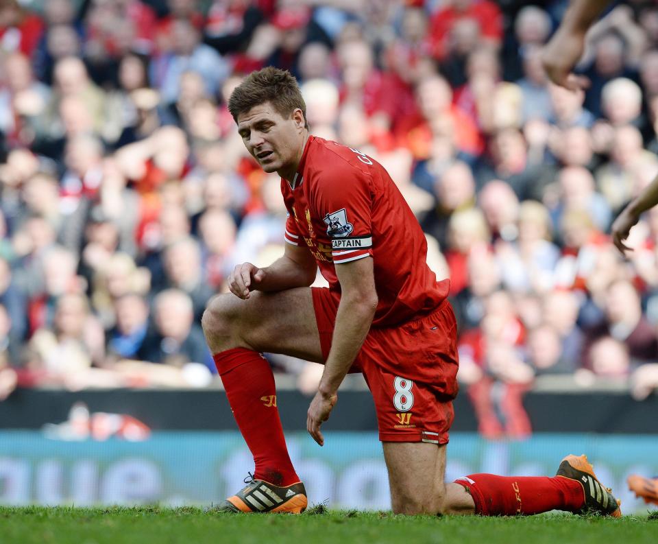 Steven Gerrard says he should never have played against Chelsea in 2014