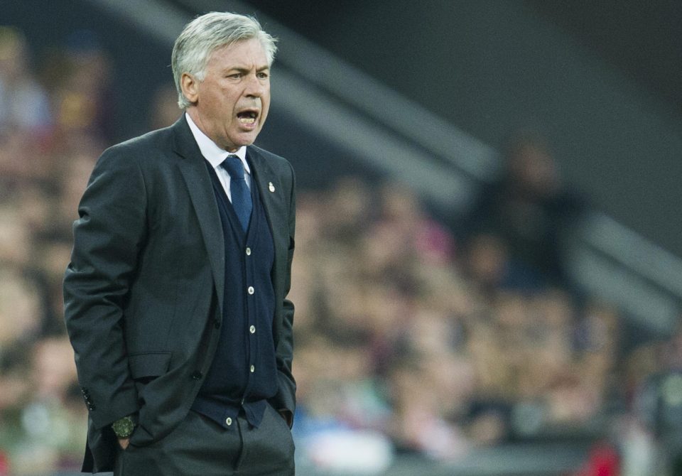  Carlo Ancelotti was in charge at the Bernabeu for two years