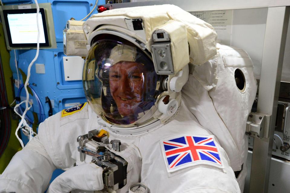  Tim Peake is Britain's first official astronaut and spent 186 days at the International Space Station