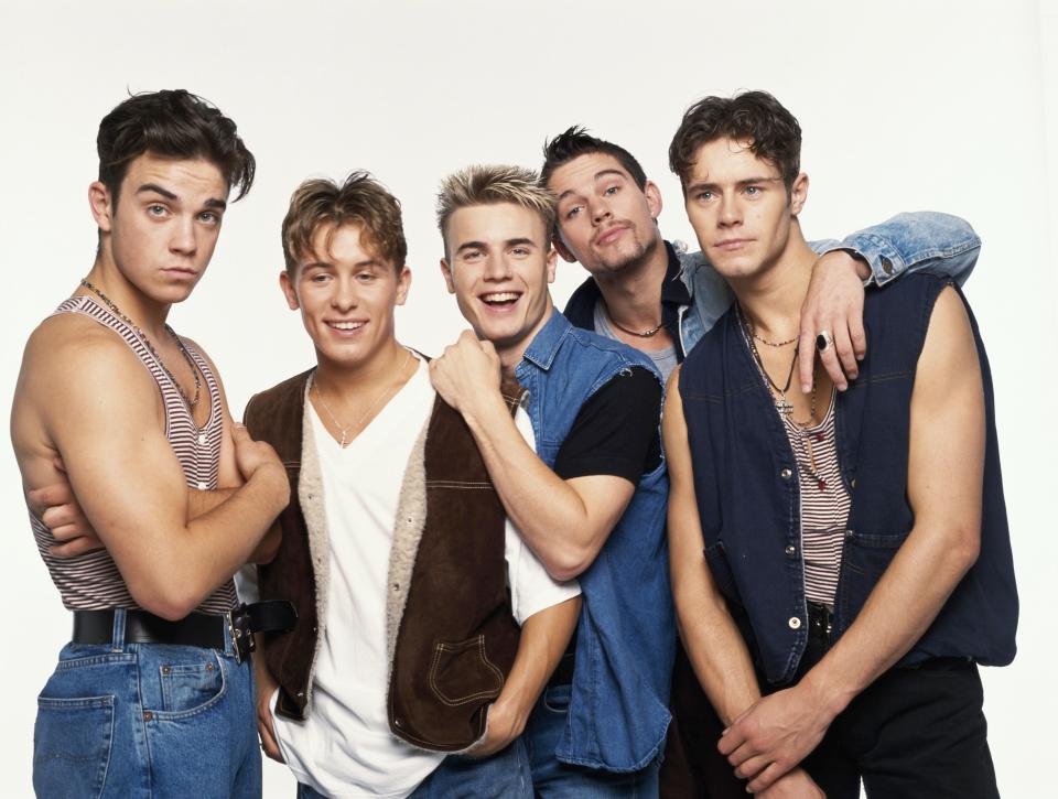  The boys were a big hit in the 90s