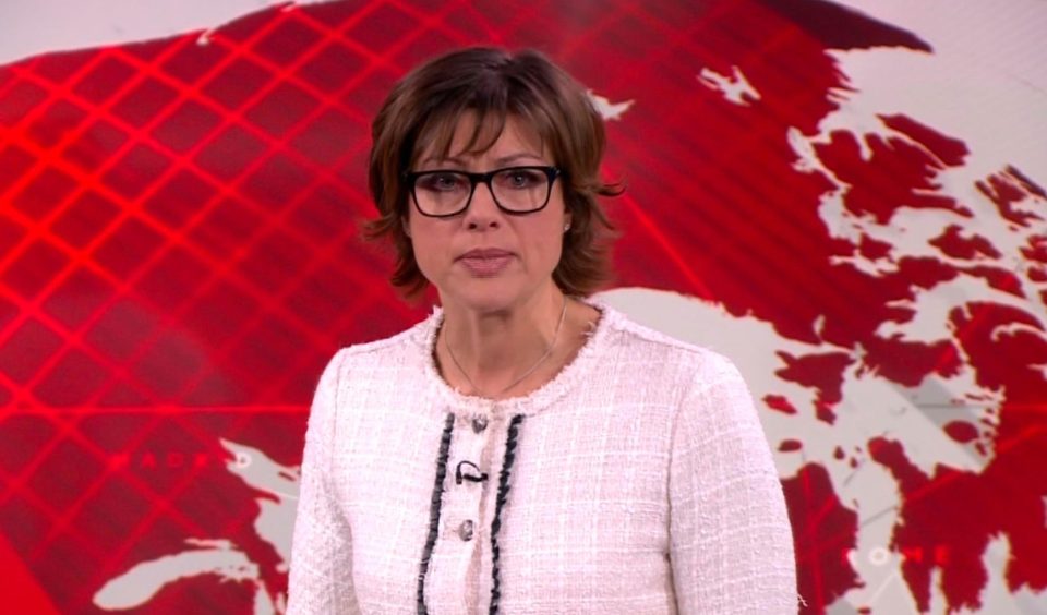  Kate Silverton is a newsreader for the BBC