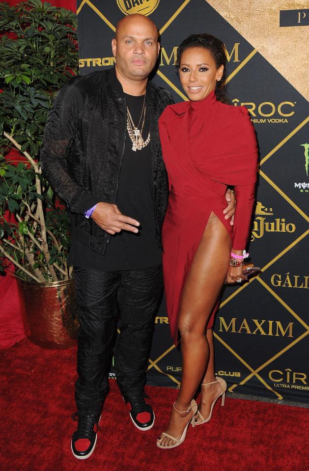 Mel B and Stephen Belafonte