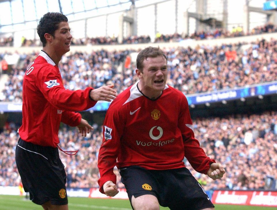  Rooney and Ronaldo formed a deadly partnership at Man United