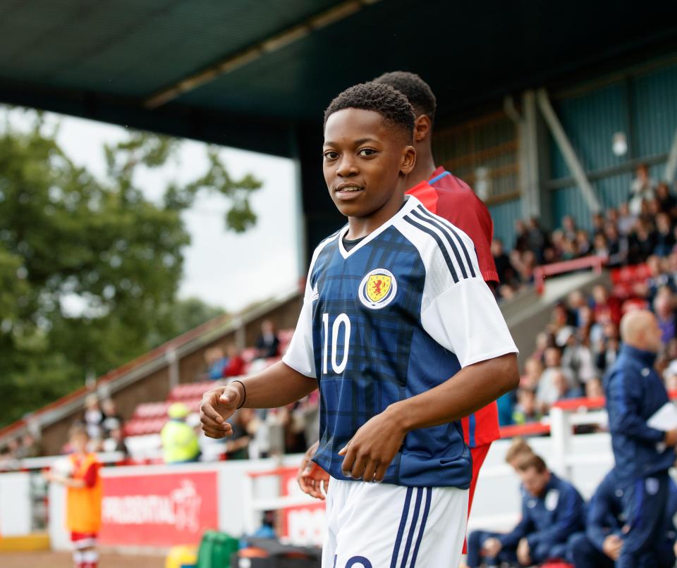  The wonderkid is in an international tug of war between Scotland and England