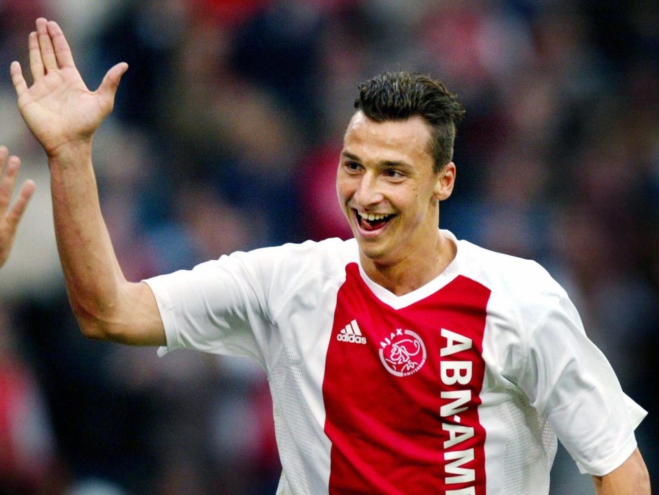 Zlatan Ibrahimovic notched a sensational solo goal in 2004 - the the last of his three years at Ajax - which Paul Pogba has downloaded to his phone