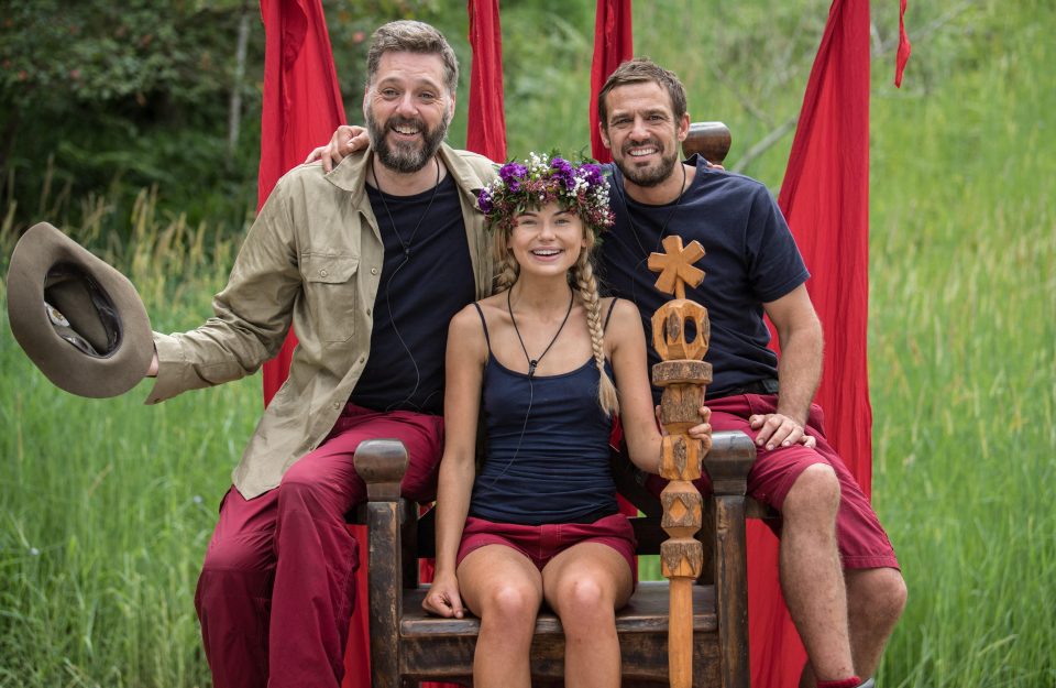  The TV star finished third behind winner Georgia Toffolo and Hollyoaks hunk Jamie Lomas