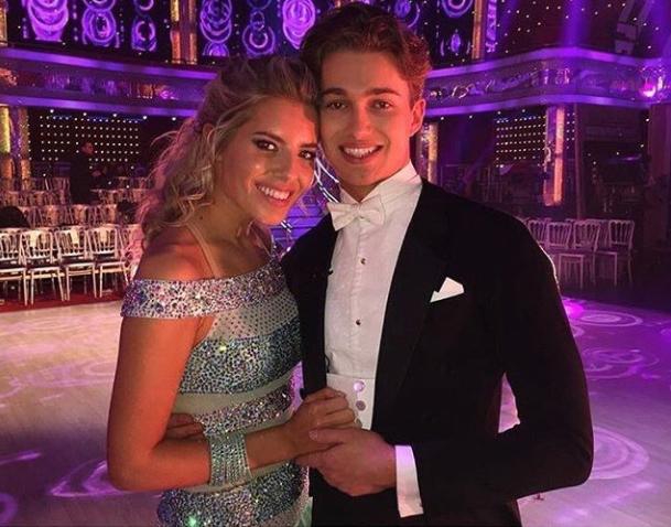  Last year's dance pairing saw AJ team up with Mollie King - but he denies any romance rumours