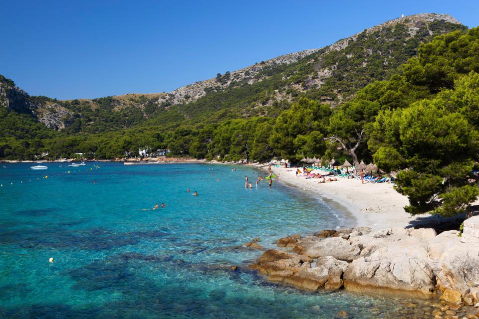 Puerto Pollensa on the northern coast of Majorca is quiet and laid back