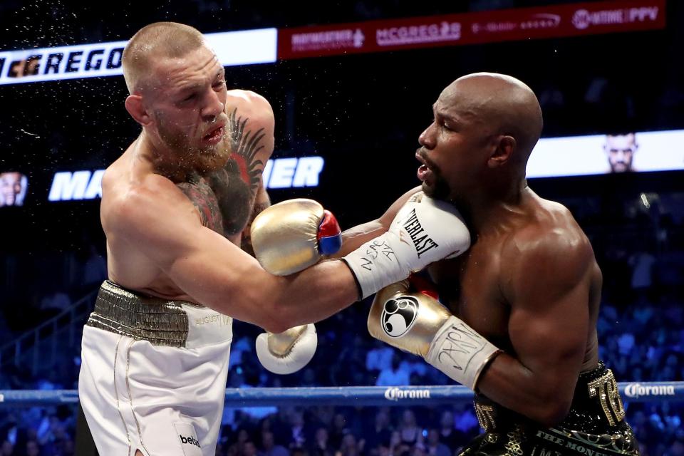 Conor McGregor made the switch over to boxing last year to fight Floyd Mayweather - and promptly lost