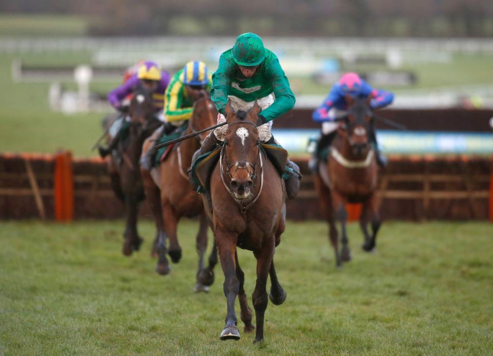  The Long Distance Hurdle at Newbury is Wholestone's next target