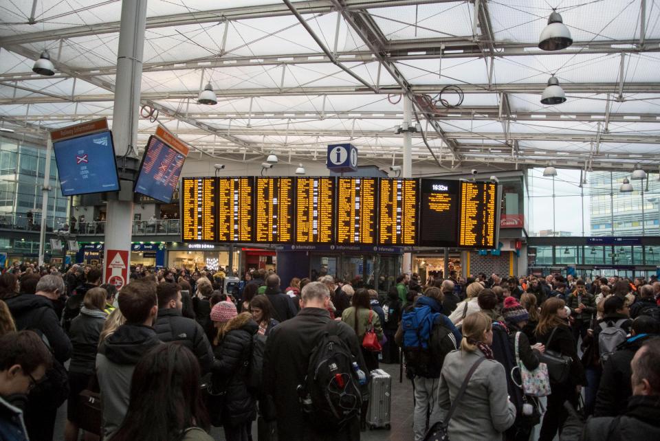  Commuters will be facing delays and cancellations throughout the day