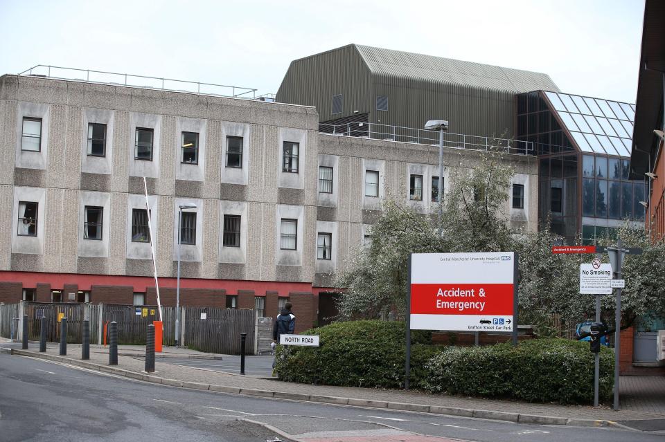  One of the adult casualties were taken to Manchester Royal Infirmary