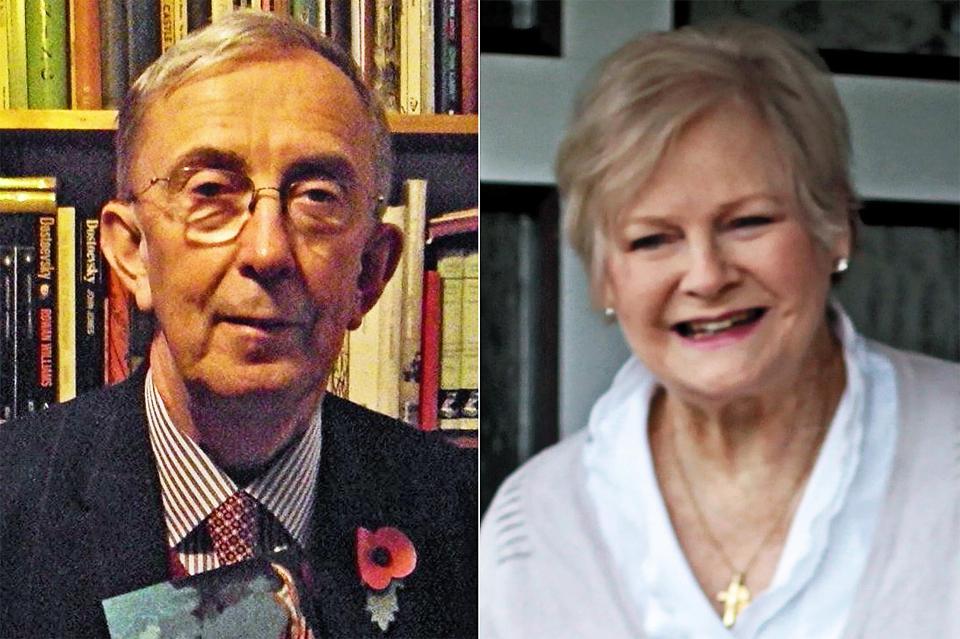  Retired teacher and novelist Peter Farquhar died in 2015 less than two years before neighbour Ann Moore-Martin