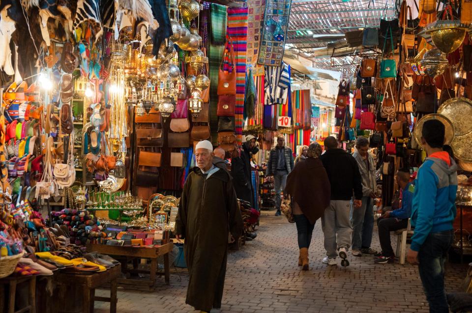  Visit the souks in the city's old town for a handmade gift