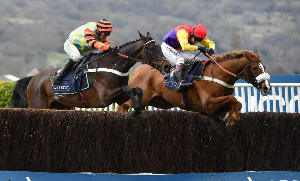  Native River beat Might Bite in an epic Gold Cup