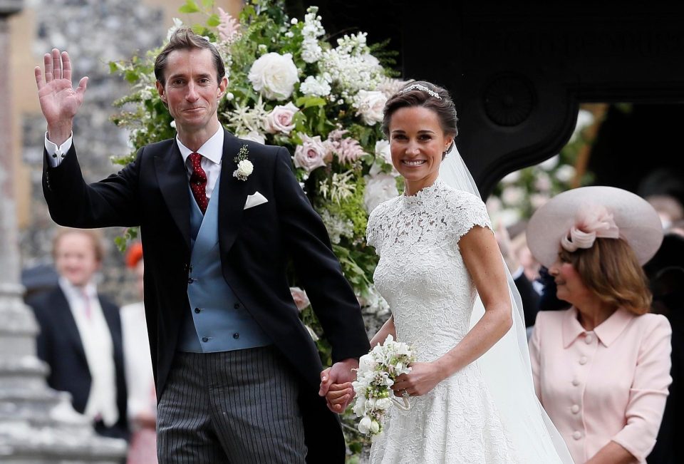 James Matthews and Pippa Middleton