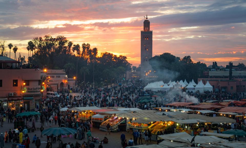  Marrakech is a favourite destination of many Hollywood celebrities