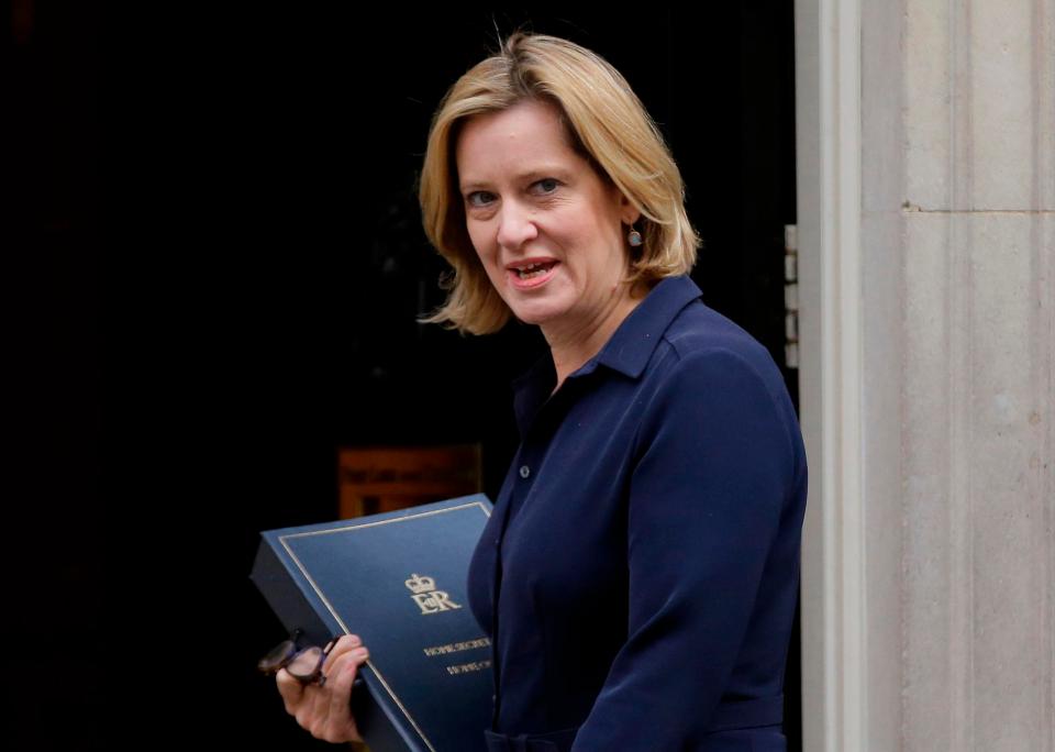  Britain's Home Secretary Amber Rudd blew apart the PM's claim that voting for her agreement was the only way to avoid no deal