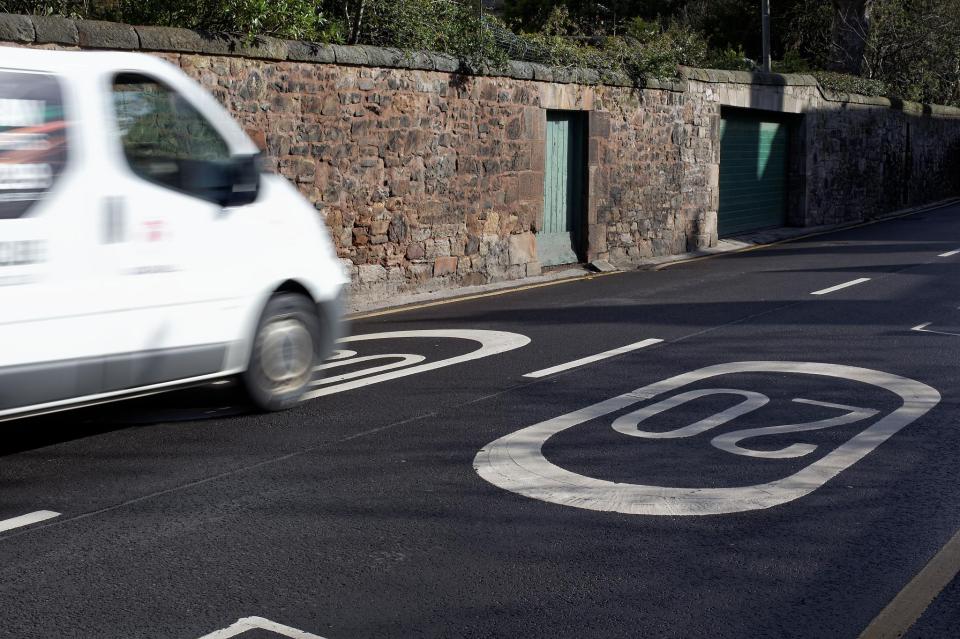 Nearly all Brits break the 20mph limit, with a 94% speeding spike just after midnight