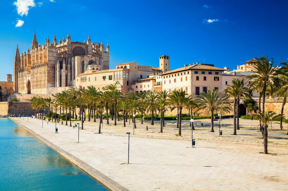  Palma is full of historic buildings as well as a huge cathedral