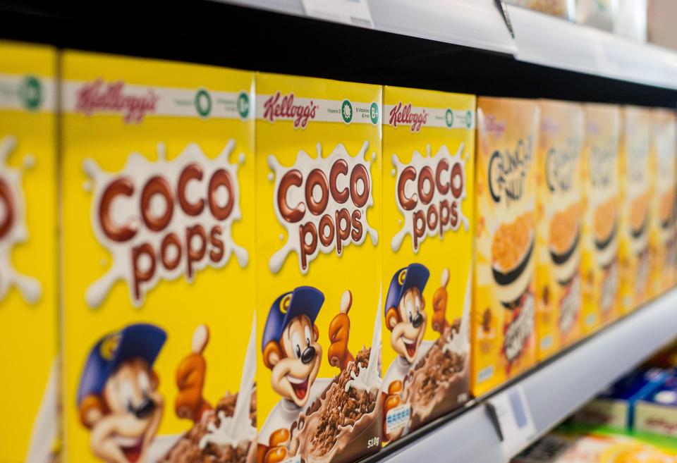  Kellogg's will be introducing the traffic light system on some of its cereals from January 2019