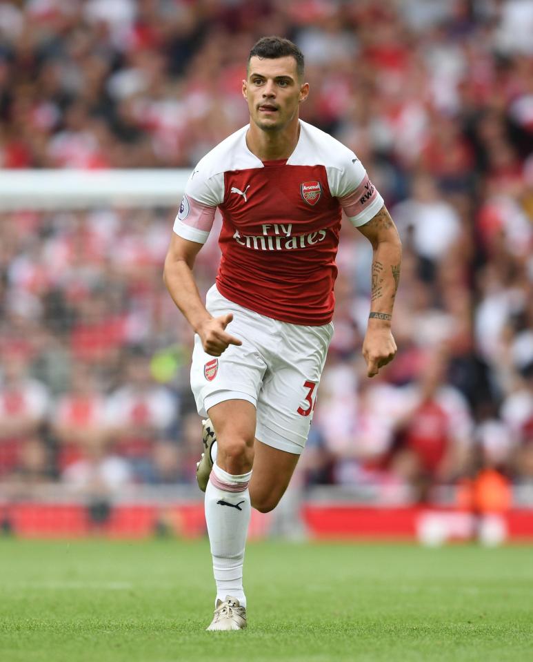  Granit Xhaka wants to finish his career back at Basel