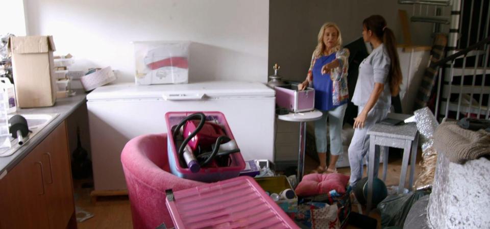  Katie's messy home also shocked viewers in her new reality show earlier this year