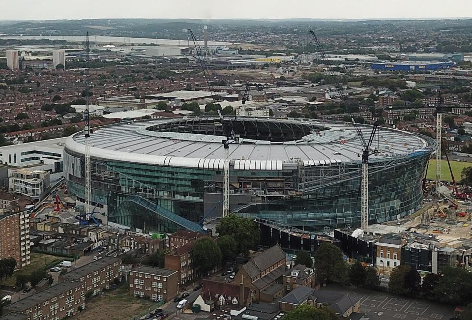  Tottenham's new stadium is getting closer to completion