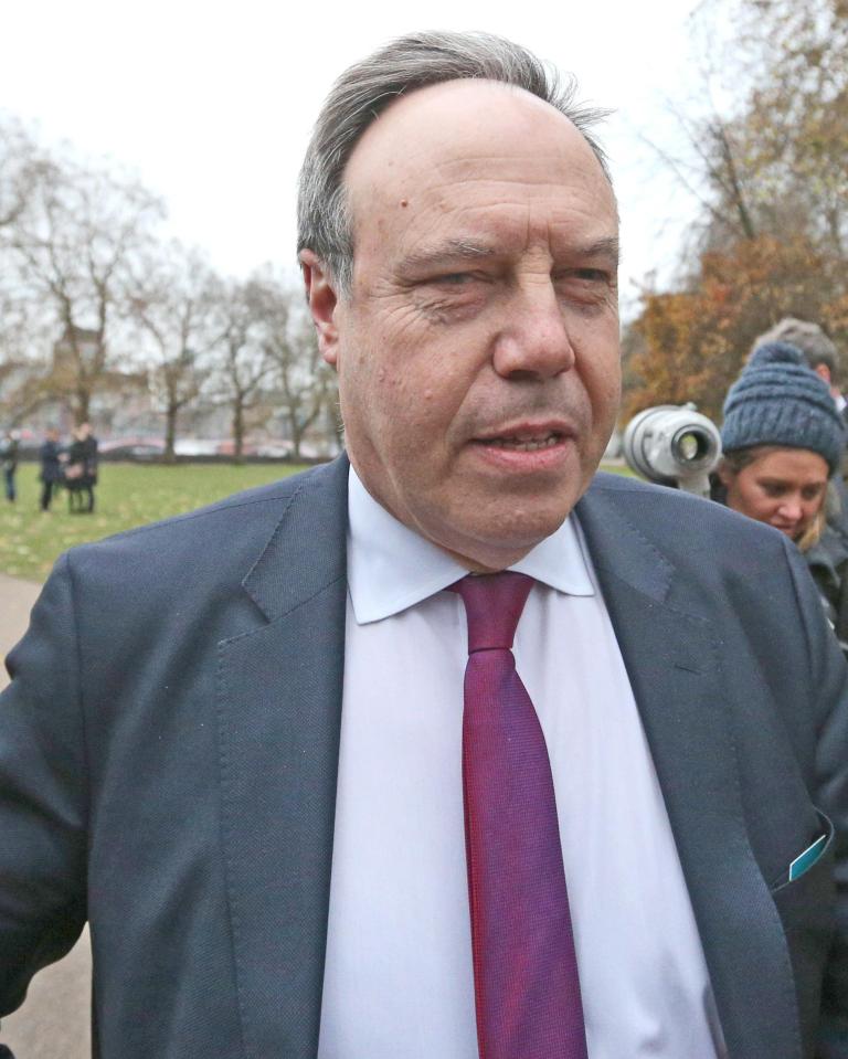  DUP Westminster leader Nigel Dodds told the PM her deal is 'a vote for a vassal state to break up the United Kingdom'