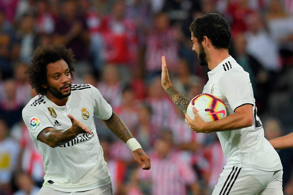  Marcelo has called on Isco to work harder in training