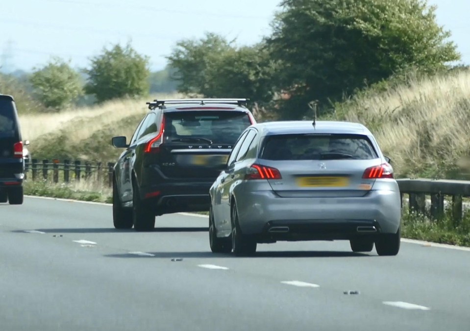 One in nine drivers that react to tailgaters increase their speed