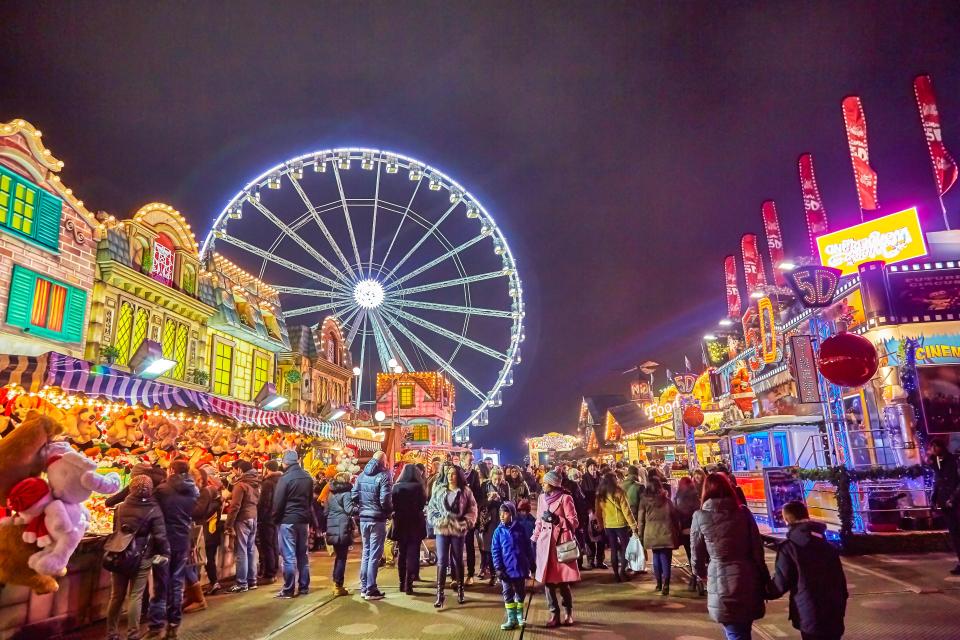  Winter Wonderland in London's Hyde Park is on the list in tenth place