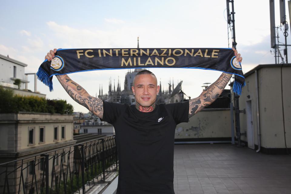 Nainggolan was wanted by Man Utd and Chelsea before leaving Roma for Inter Milan