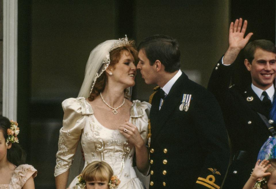  Sarah and Prince Andrew married in 1986