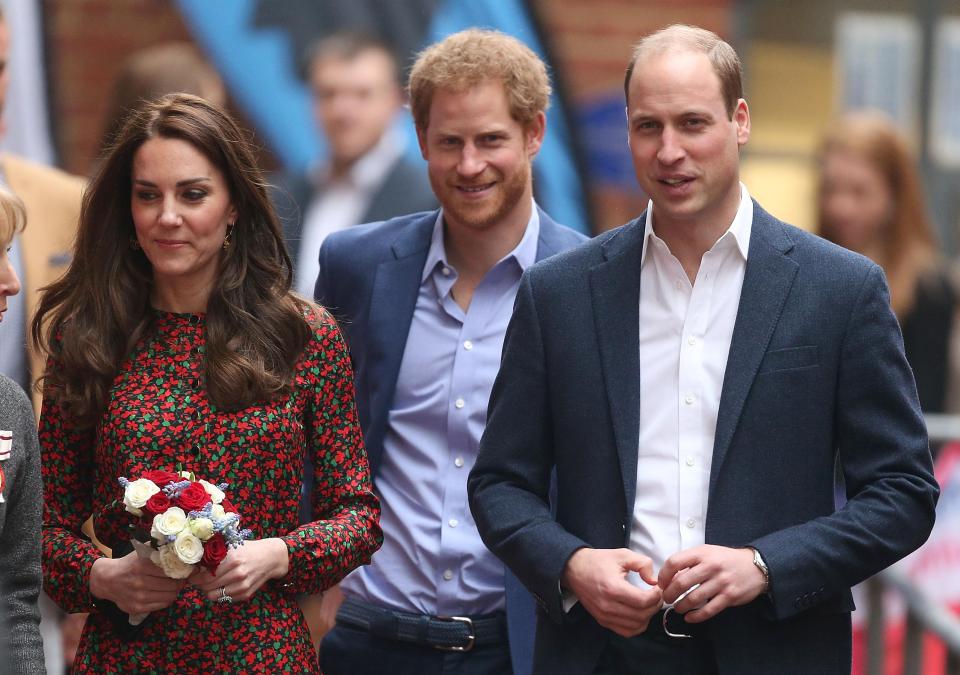  Harry has mocked his brother Wills, pictured in December 2016, about his hair loss for years