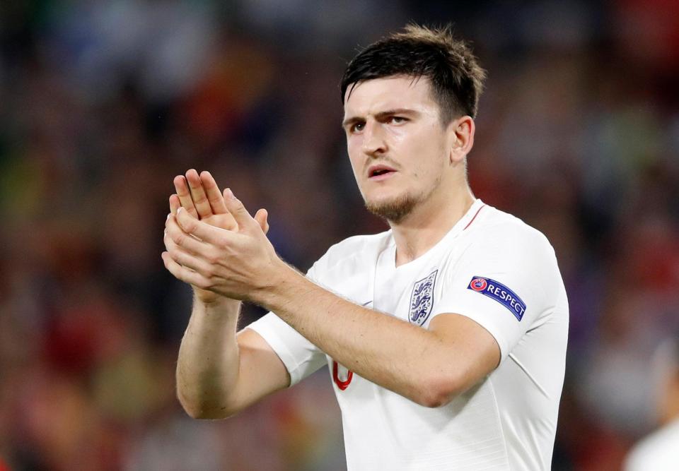  England defender Harry Maguire is another potential transfer target for the Red Devils