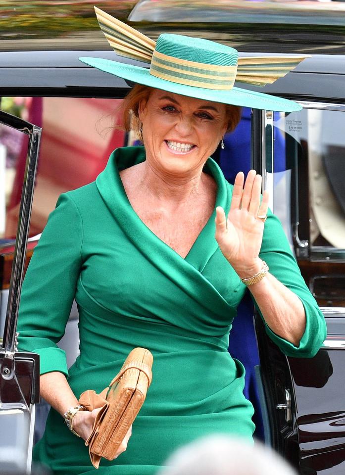  Sarah Ferguson carried a vintage designer bag on her daughter Princess Eugenie's wedding day