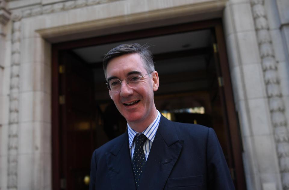  Jacob Rees-Mogg blasted the Brussels boss for his comments