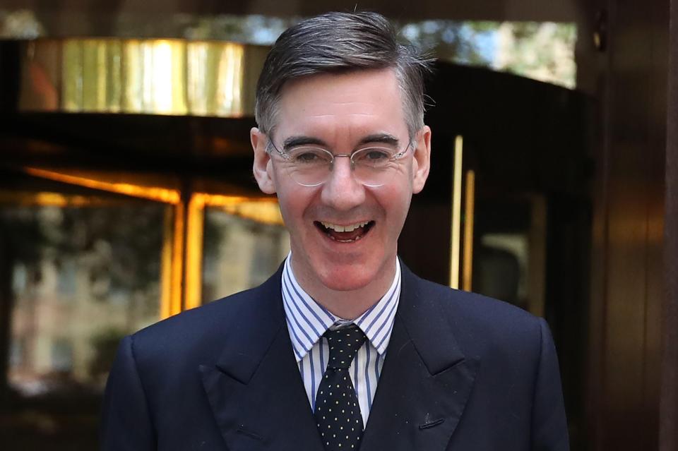  The ERG’s amendment submitted late last night was tabled in the name of its chairman Jacob Rees-Mogg