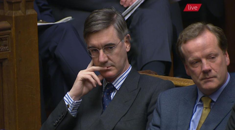  Jacob Rees-Mogg also hit out at the PM