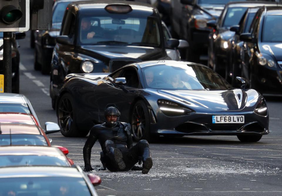  Some 817 motorists were caught out by the sign left out after filming stopped