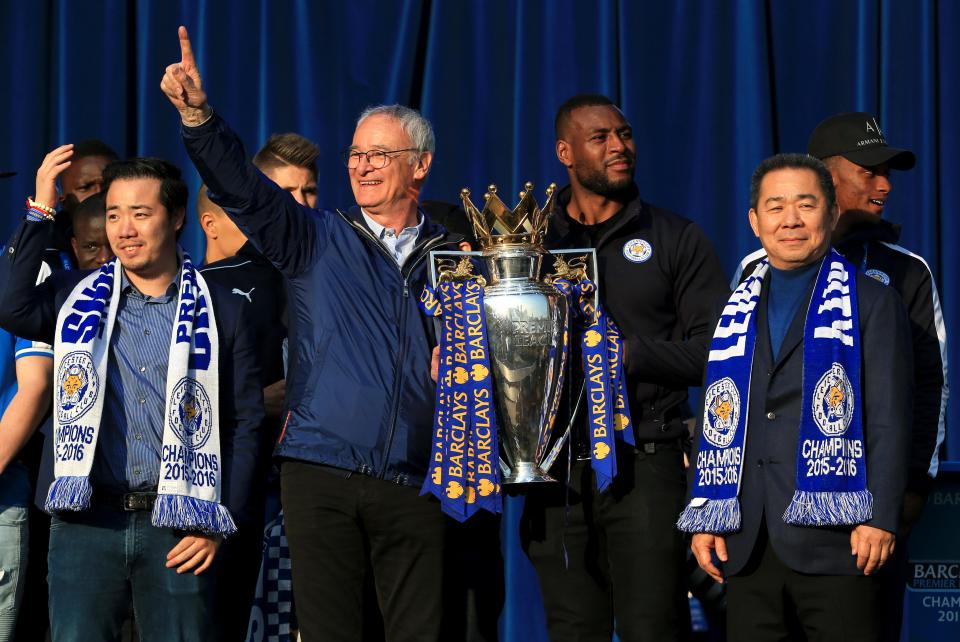 Claudio Ranieri was back at the King Power Stadium today to pay his respects