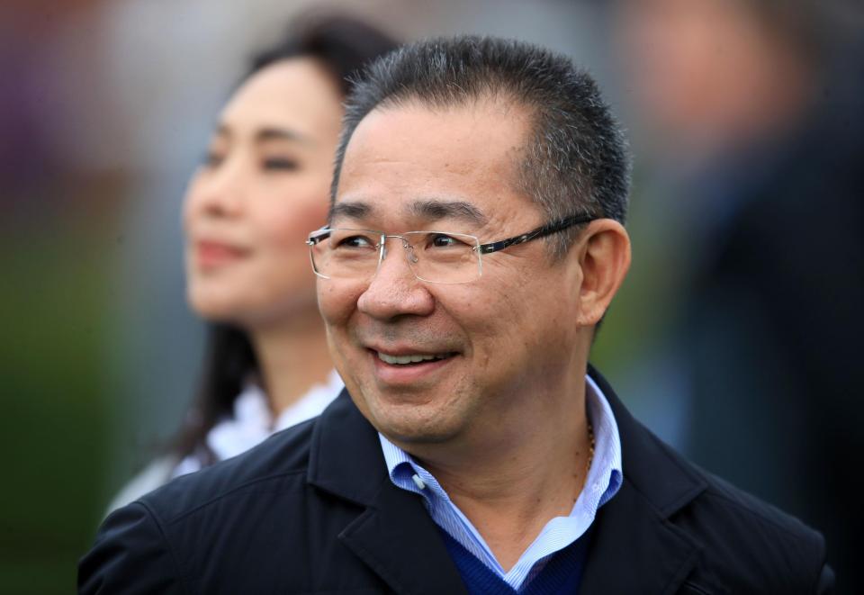  Vichai Srivaddhanaprabha will be honoured as Leicester take on Burnley at the King Power