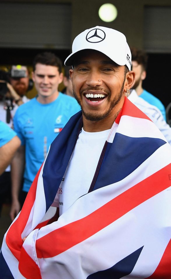  Lewis Hamilton clinched the Formula One World Championship