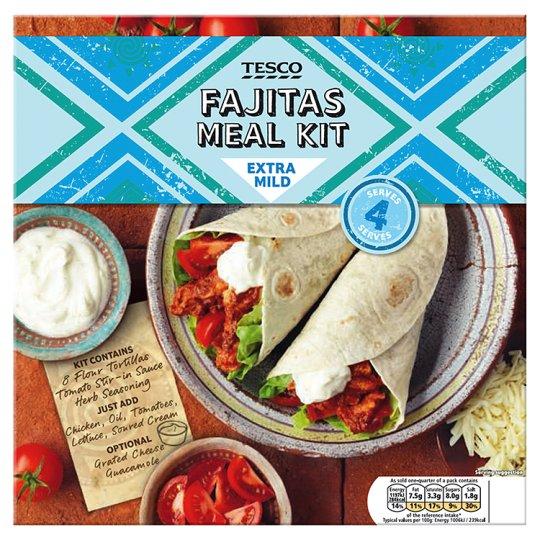  Tesco’s own-label fajita kit costs just £1.85