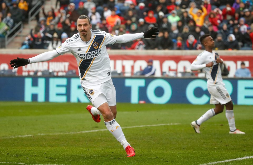 Zlatan Ibrahimovic is now arguably the main man in the MLS with LA Galaxy