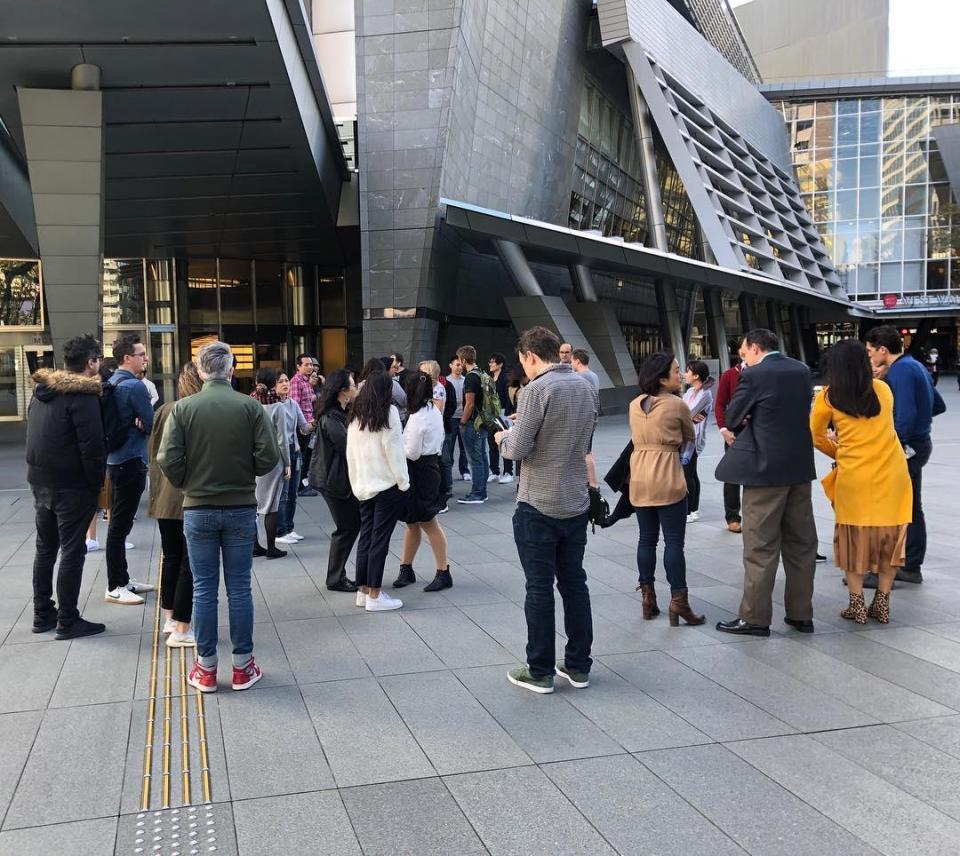  Googlers in Tokyo also left the building this morning in protest