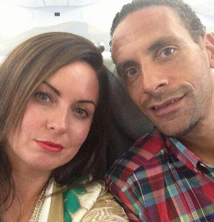  Rebecca and Rio's relationship blossomed as his football career took off